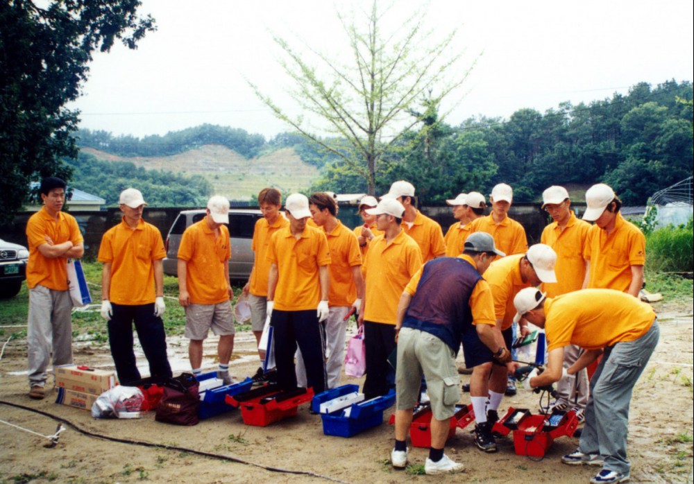 2001년도 하계 기술봉사 활동